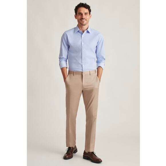 Bonobos Stretch Weekday Warrior Dress Pants Wednesday Tan 32 x 30 - Picture 1 of 5